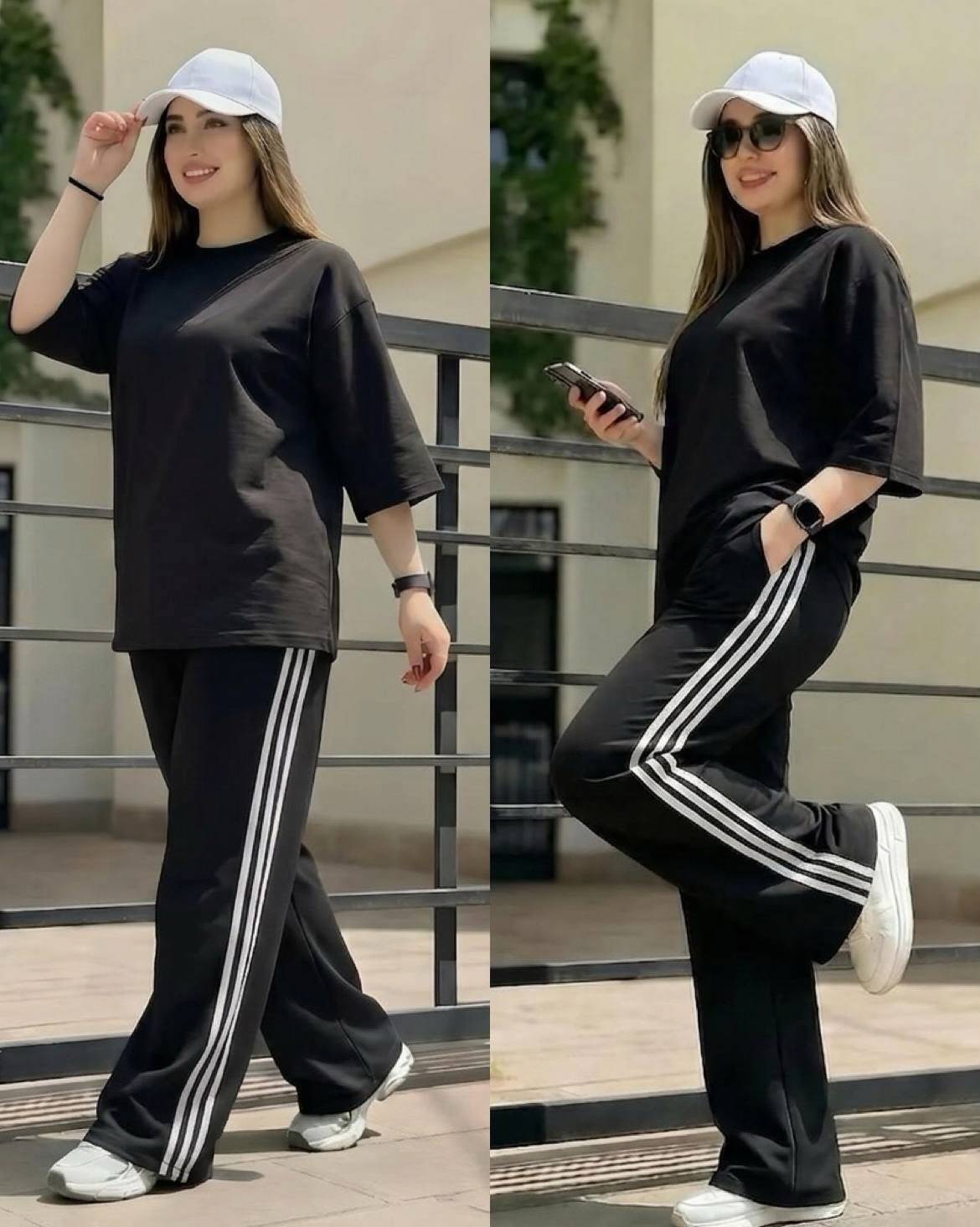 ست تیشرت و شلوار زنانه سایه