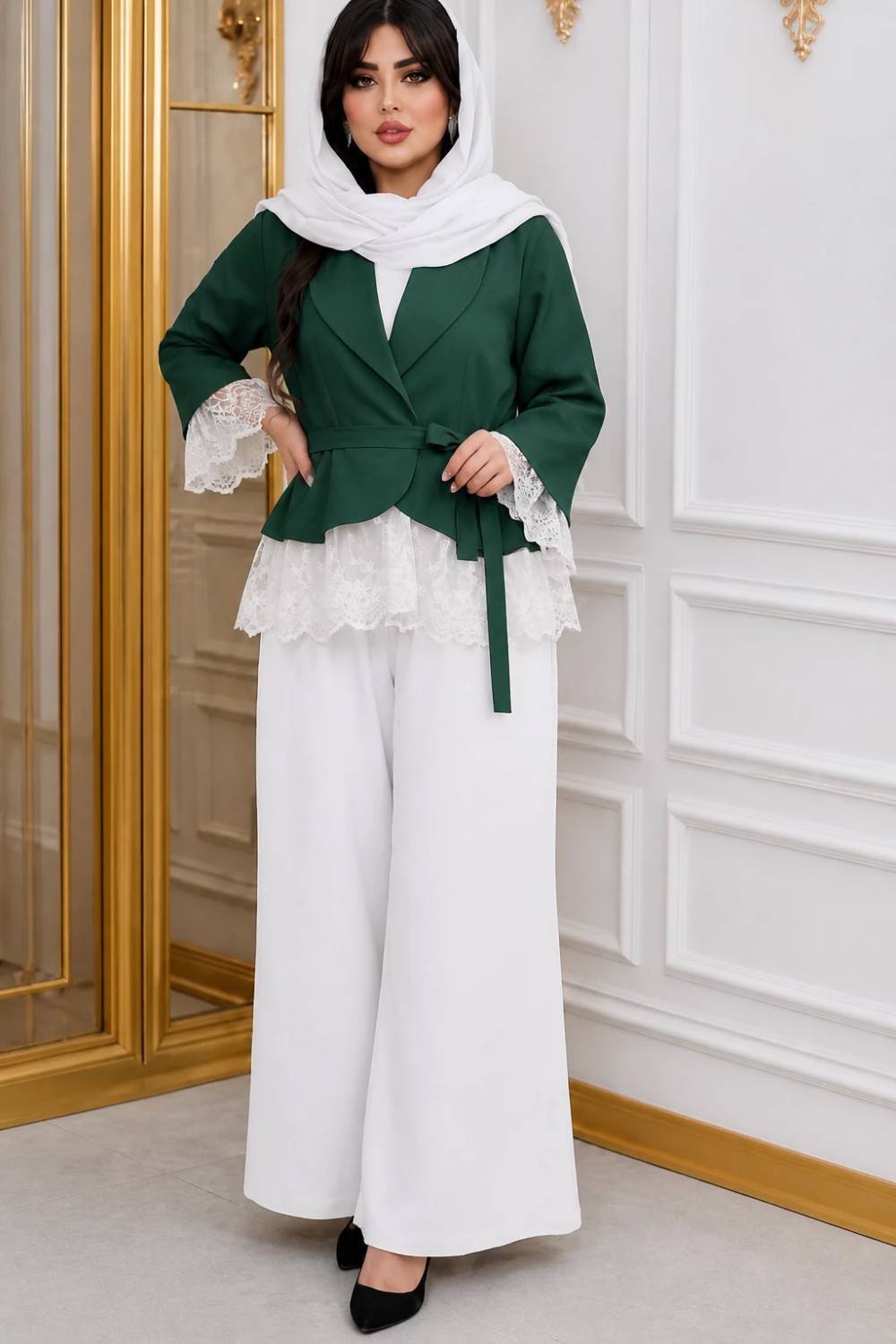 ست مانتو شلوار زنانه مزونی