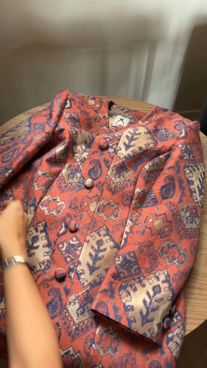 ست مت و شلوار زنانه مزونی سویسی